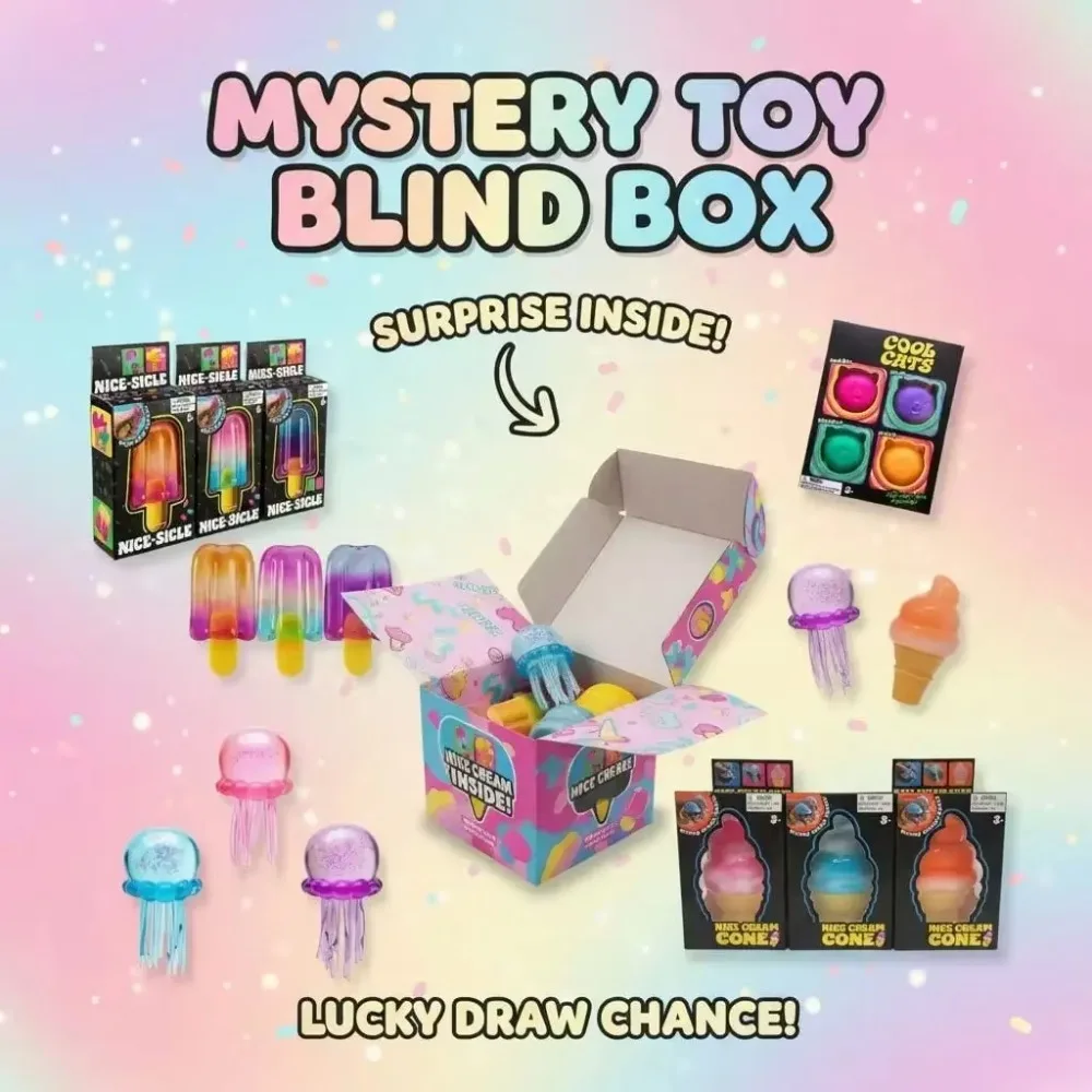 Kids Toys Set - Набор мягких игрушек-антистресс, медленно восстанавливающихся по