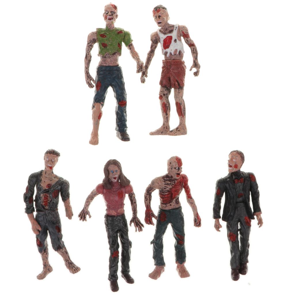 Kids Zombie Toys - Фигурки ходящих трупов: разборная пластиковая модель