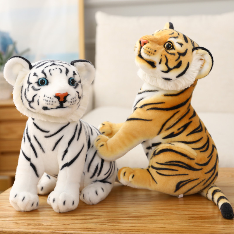 Kids Toys Quality - Реалистичные куклы Kawaii, тигр, плюшевые игрушки,