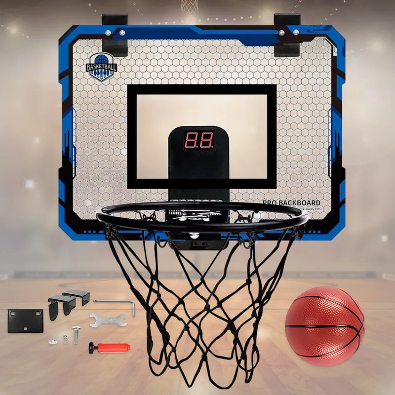 Basketball Hoop Kids Indoor - Детское мини-баскетбольное кольцо с электронным табло,