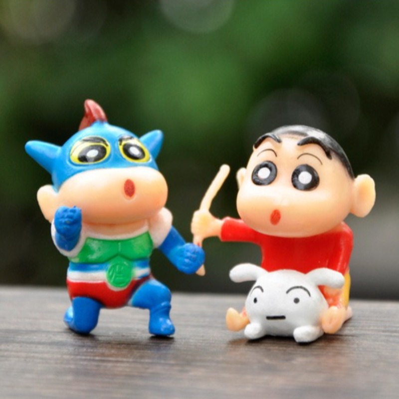 Kids Toys Set - Новые мини-фигурки Син-чан в стиле Сайян,