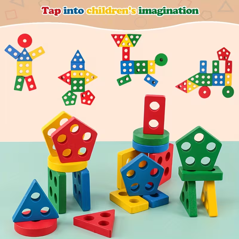 Деревянные игры Монтессори, де – обзор и цена Kids Toys 2 Year Old