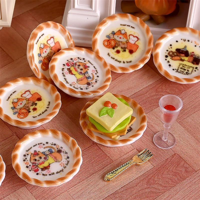 10 шт./компл. кукольный домик  – обзор и цена Kids Toys Set