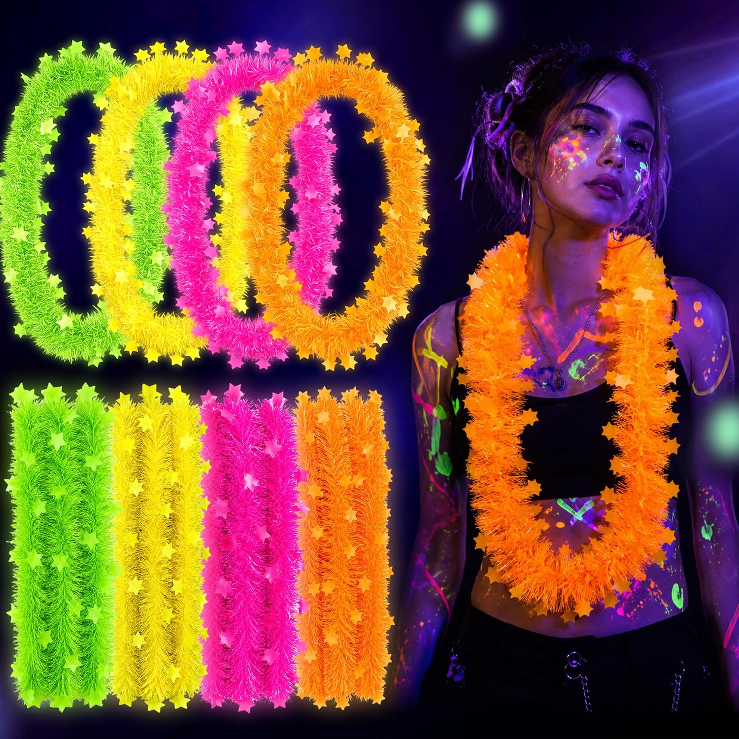 Светящееся в темноте ожерелье- – обзор и цена Glow In Dark Stars