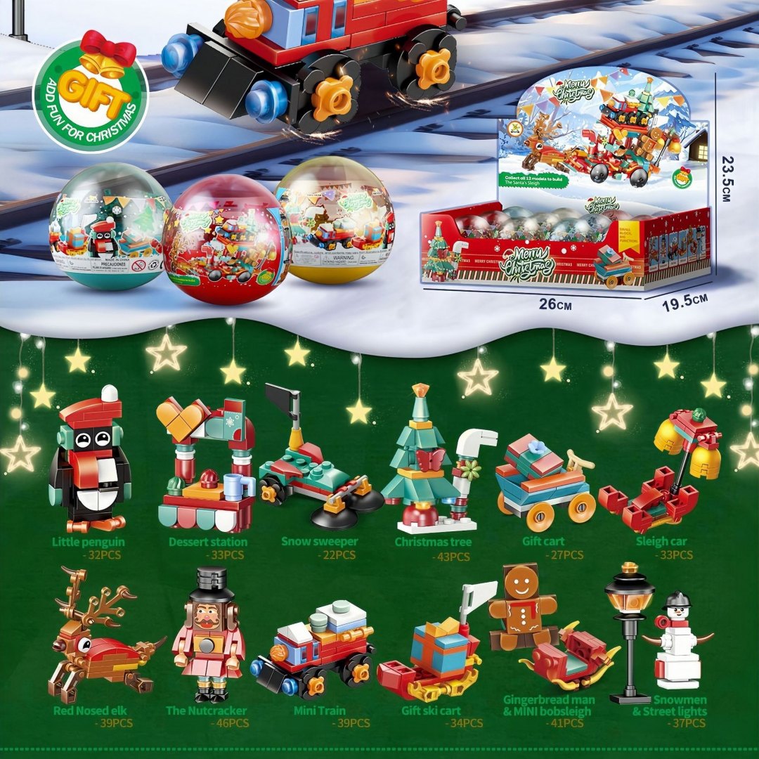 Набор из 12 рождественских стр – обзор и цена Kids Toys Quality